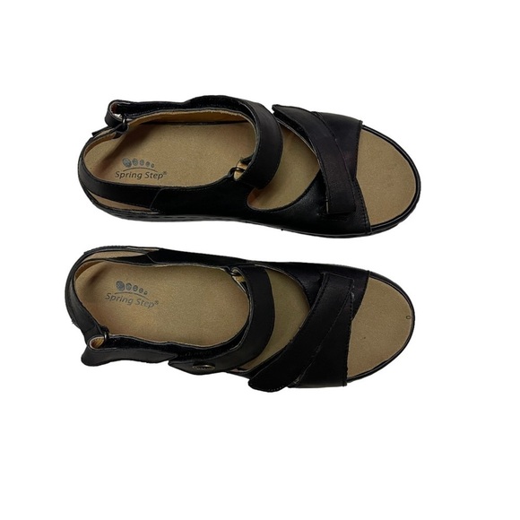 Spring Step Radiange Women Slingback Leather Ankle Strap Sandals Sz 9 EU 40 - Picture 3 of 8